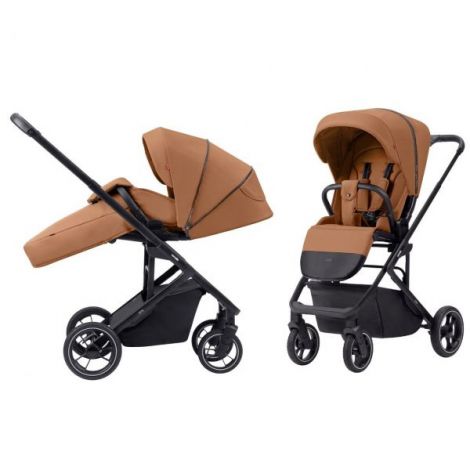Carucior troller reversibil (max. 22 Kg) Carrello ALFA 2023 2 in 1 Sunset Orange - imagine 12